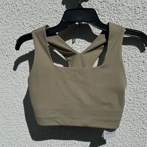 FREE PEOPLE Movement‎ sage stone bra NWT